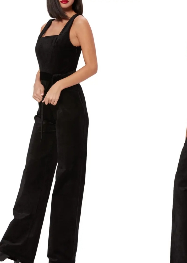 Anthropologie Paige Topanga Velvet Jumpsuit